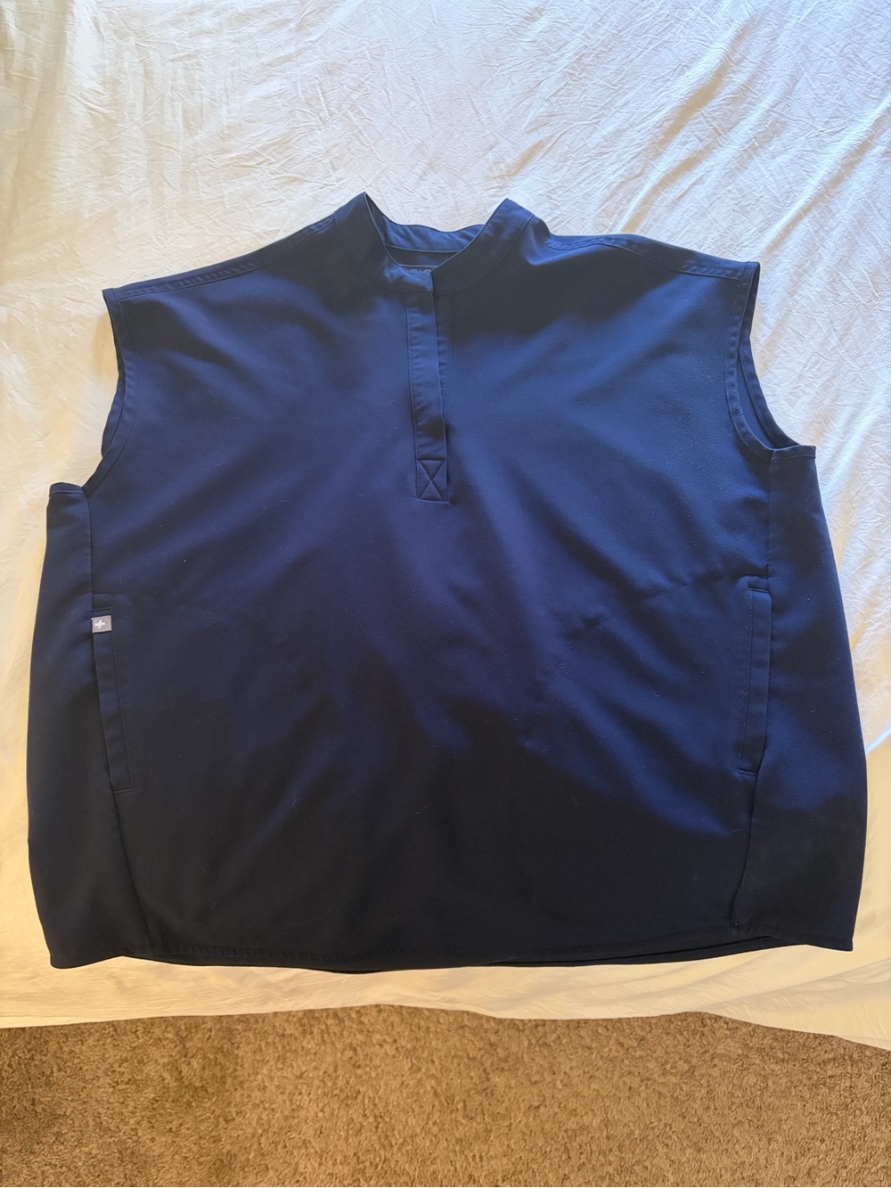 Figs Navy Rafaela Top - Picture 2 of 4